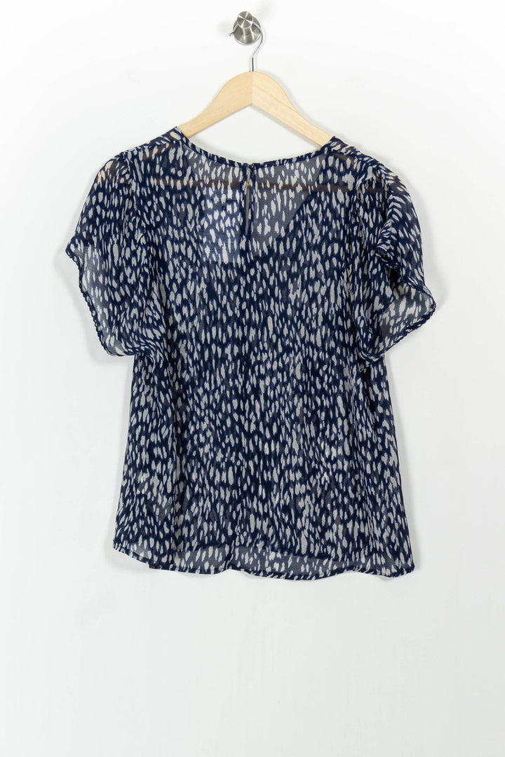Blouse Bleue et Blanche - Taille M/38 de la marque Grace & Mila | PARAD104100 - Vendu par Paradigme - Image 4
