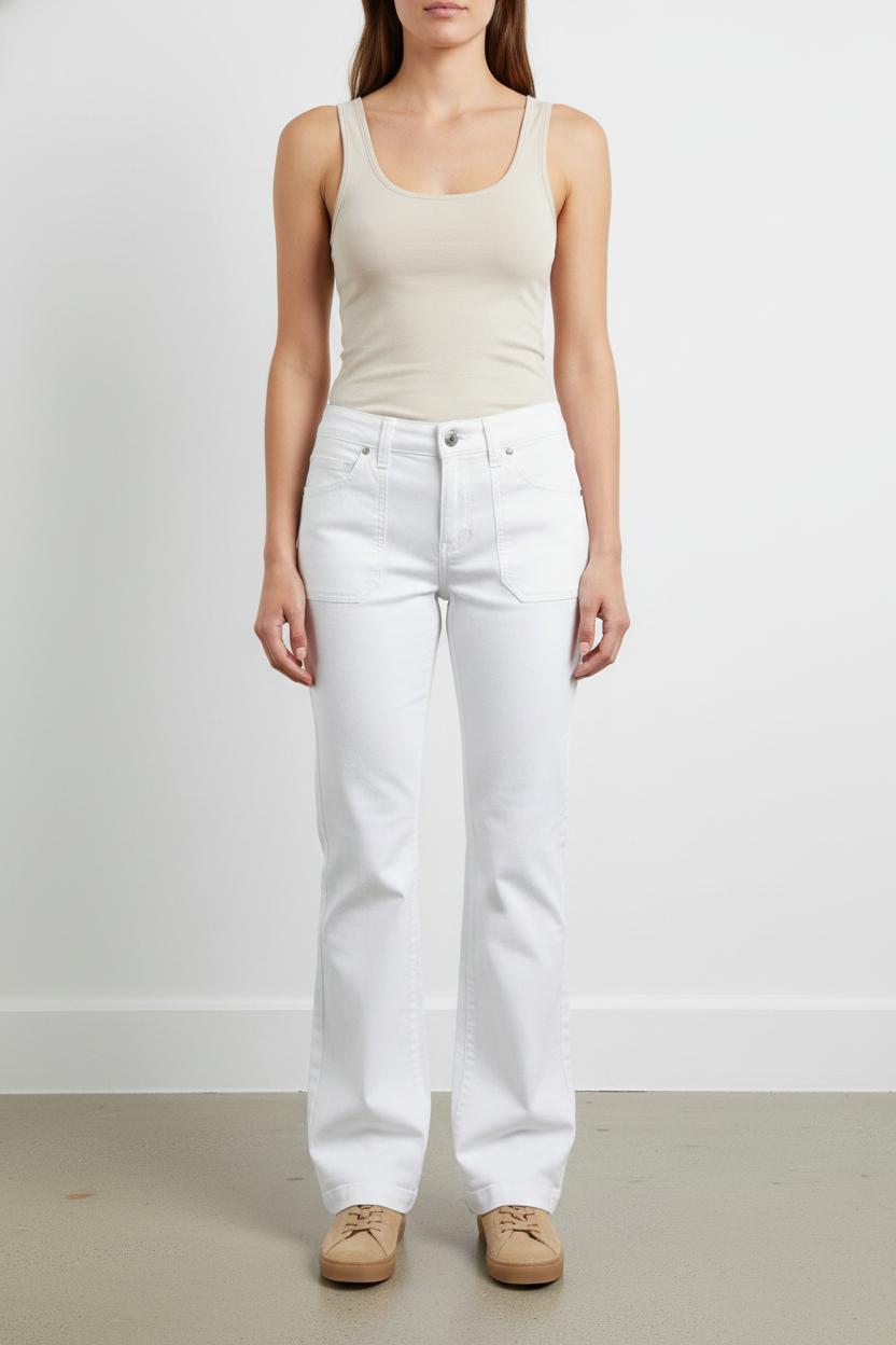 Pantalon Blanc - Taille M/38 de la marque Liu Jo | PARAD104103 - Vendu par Paradigme - Image 1