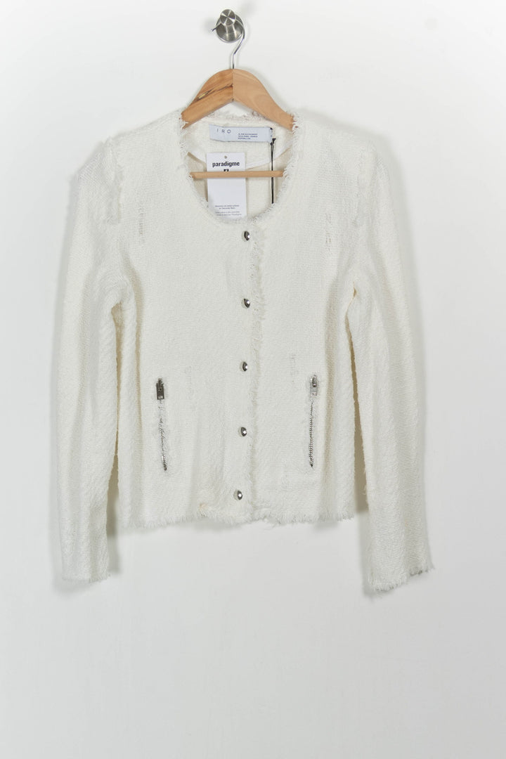 Veste Blanche - Taille M/38 de la marque IRO | PARAD104106 - Vendu par Paradigme - Image 2