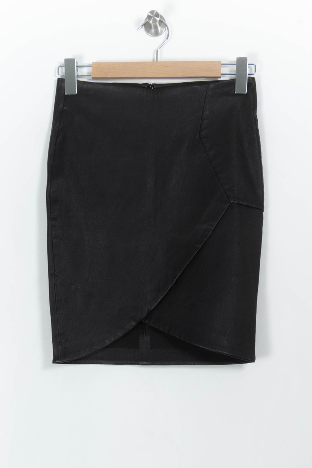Jupe Portefeuille Noire - Taille S/36 de la marque IRO | PARAD104107 - Vendu par Paradigme - Image 2