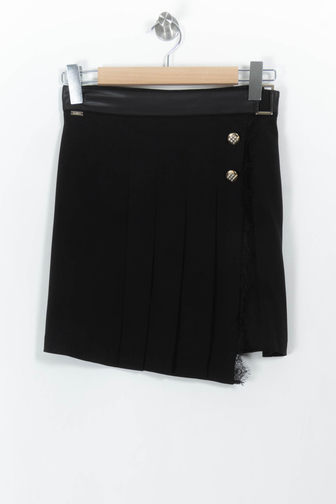 Jupe Plissée Noire - Taille XL/42 de la marque Liu Jo | PARAD104114 - Vendu par Paradigme - Image 2