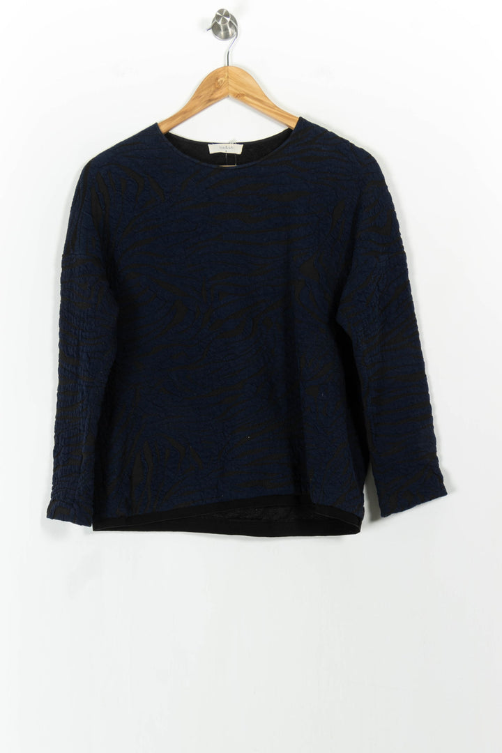 Sweatshirt Bleu et Noir - Taille XS/34 de la marque ba&sh | PARAD104117 - Vendu par Paradigme - Image 2
