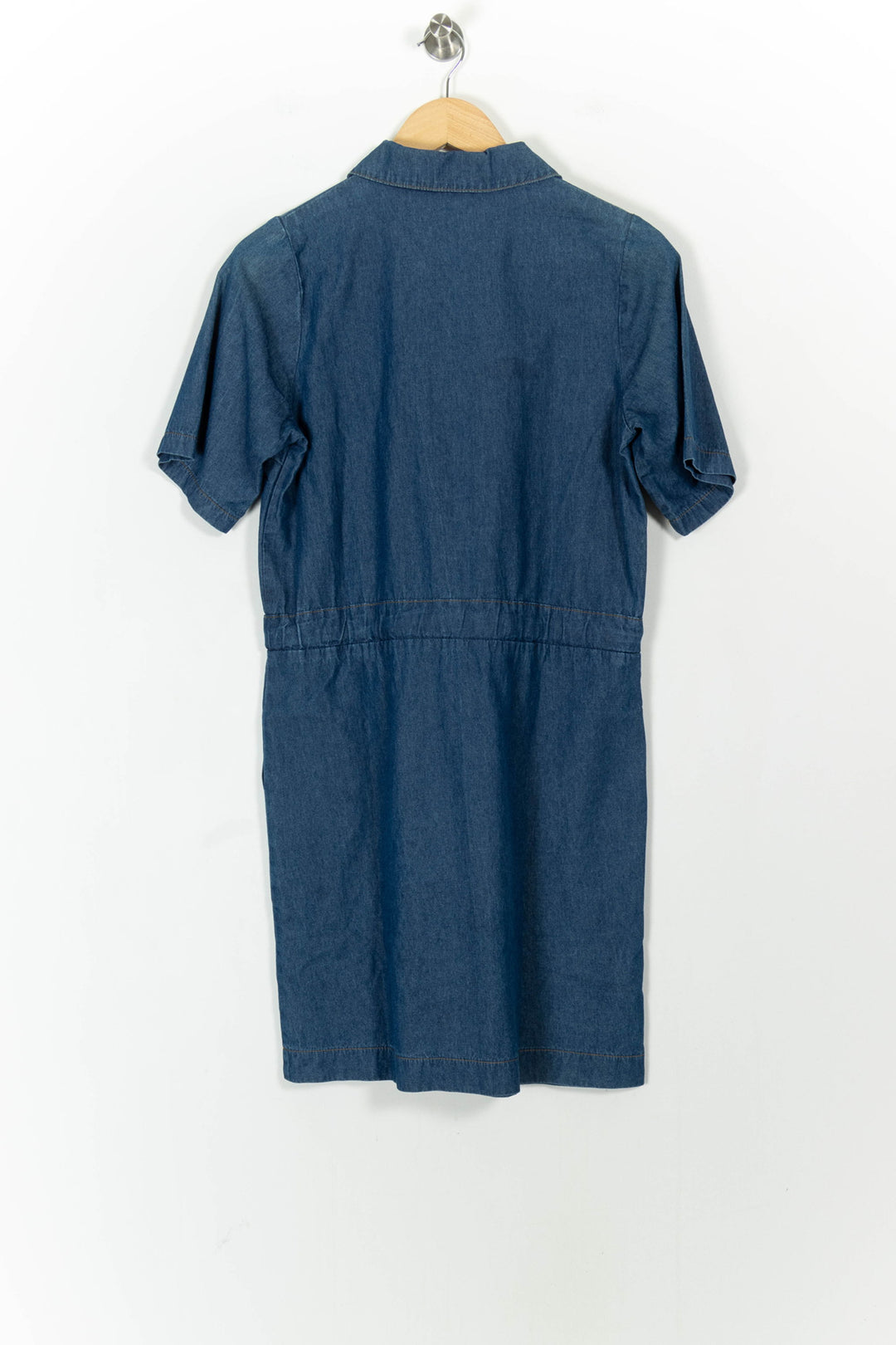 Robe Chemise Bleue - Taille XS/34 de la marque La Fée Maraboutée | PARAD104118 - Vendu par Paradigme - Image 4