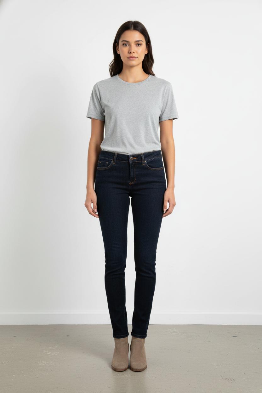 Jean Skinny Bleu - Taille M/38 de la marque Sud express | PARAD104121 - Vendu par Paradigme - Image 1