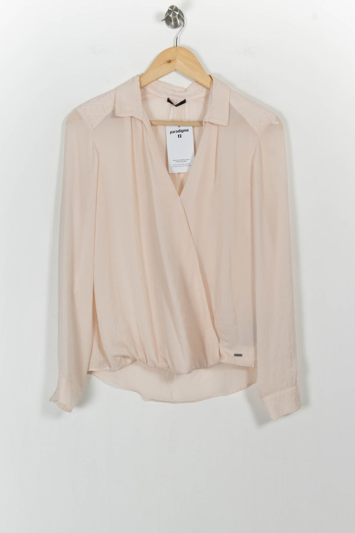 Blouse Rose - Taille S/36 de la marque IKKS | PARAD104127 - Vendu par Paradigme - Image 2