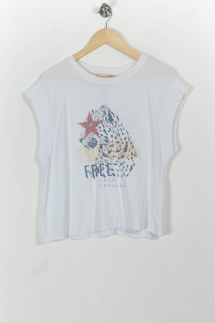 Tee-shirt Blanc - Taille XS/34 de la marque Imprevu | PARAD104138 - Vendu par Paradigme - Image 2