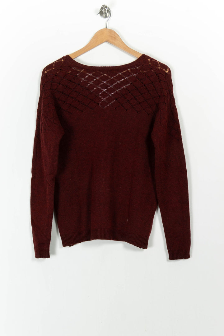 Pull Bordeaux - Taille XS/34 de la marque Karl Marc John | PARAD104142 - Vendu par Paradigme - Image 4