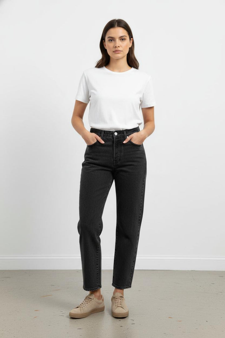 Jean Droit Gris - Taille M/38 de la marque Levi's | PARAD104144 - Vendu par Paradigme - Image 1