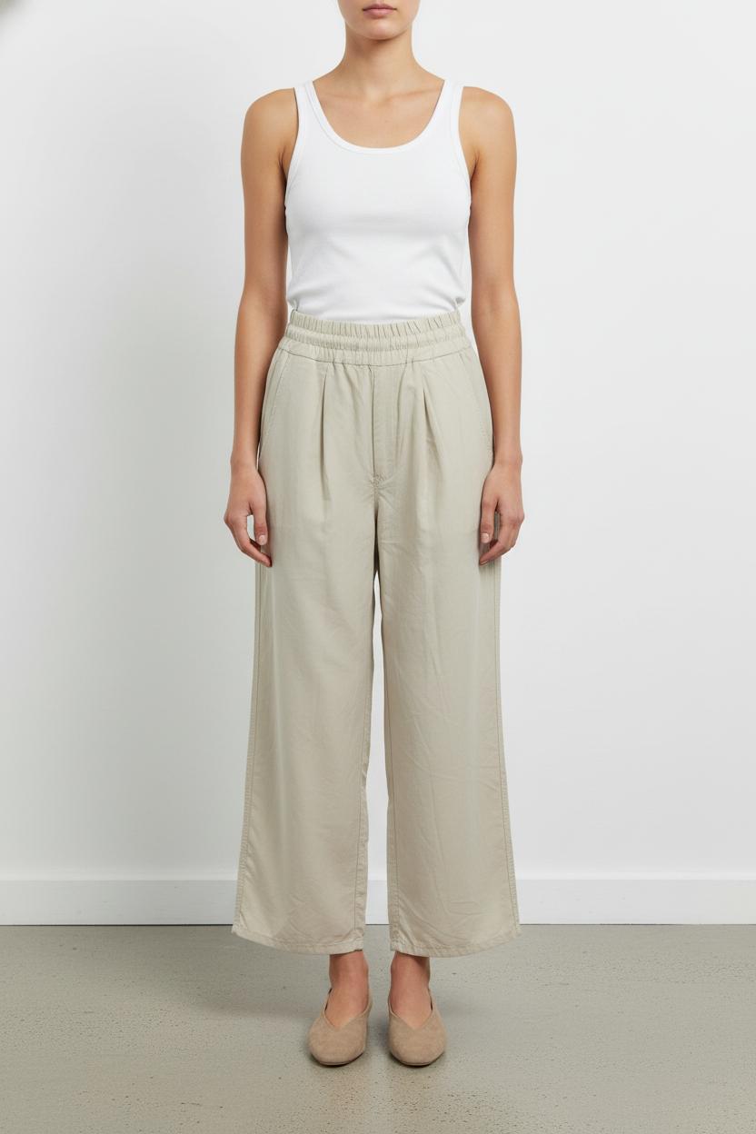 Pantalon Large Beige - Taille M/38 de la marque Isabel Marant | PARAD104146 - Vendu par Paradigme - Image 1