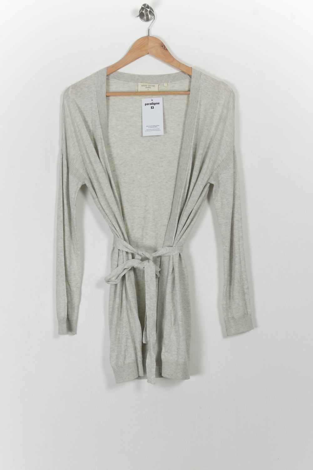 Cardigan Gris - Taille S/36 de la marque Marie Sixtine | PARAD104148 - Vendu par Paradigme - Image 2