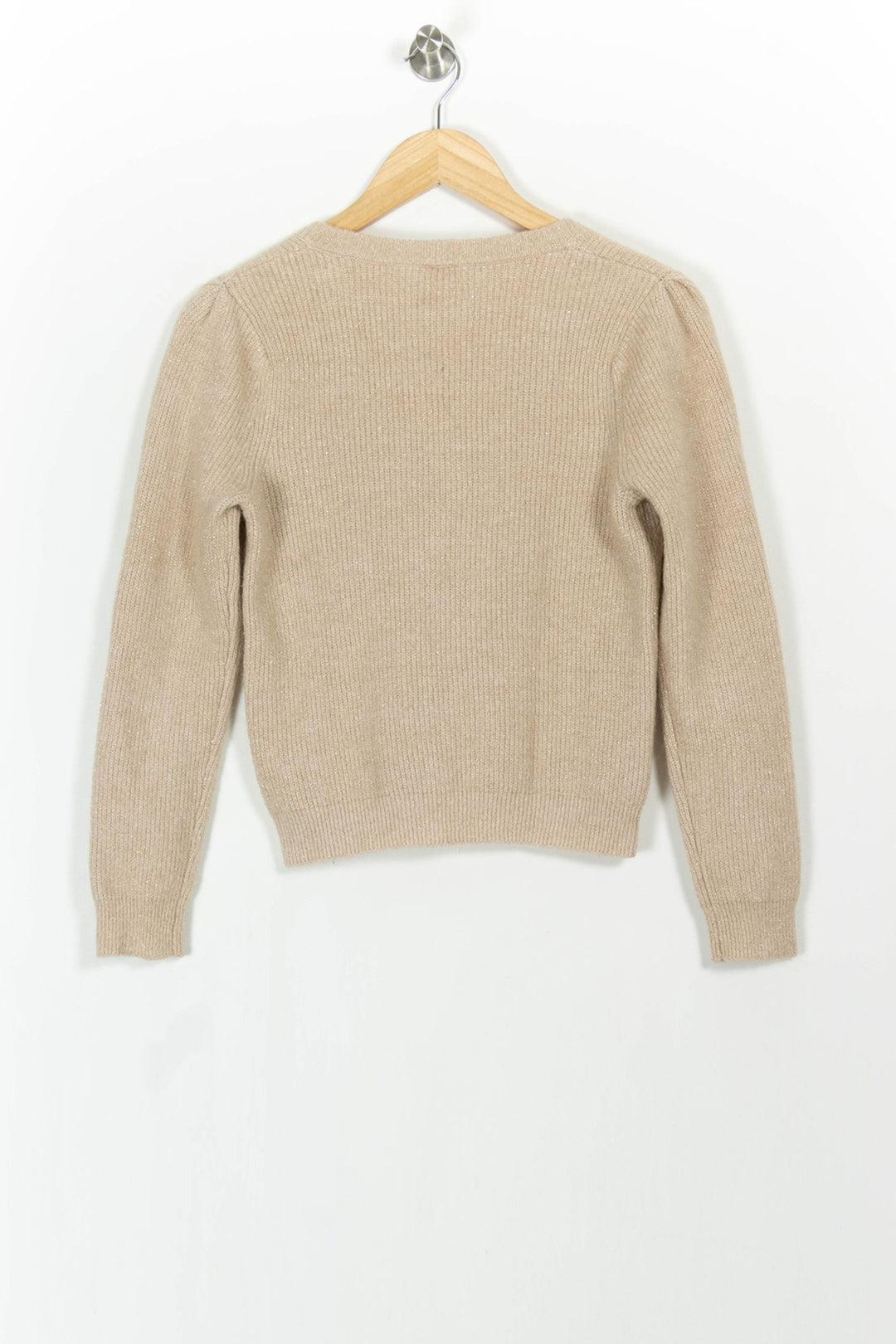Cardigan Beige - Taille S/36 de la marque Marie Sixtine | PARAD104149 - Vendu par Paradigme - Image 4