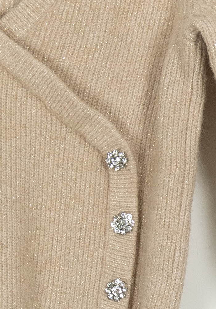 Cardigan Beige - Taille S/36 de la marque Marie Sixtine | PARAD104149 - Vendu par Paradigme - Image 3