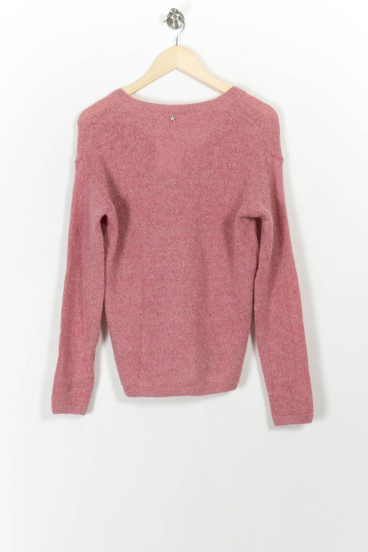 Pull Rose - Taille S/36 de la marque Sud express | PARAD104150 - Vendu par Paradigme - Image 4