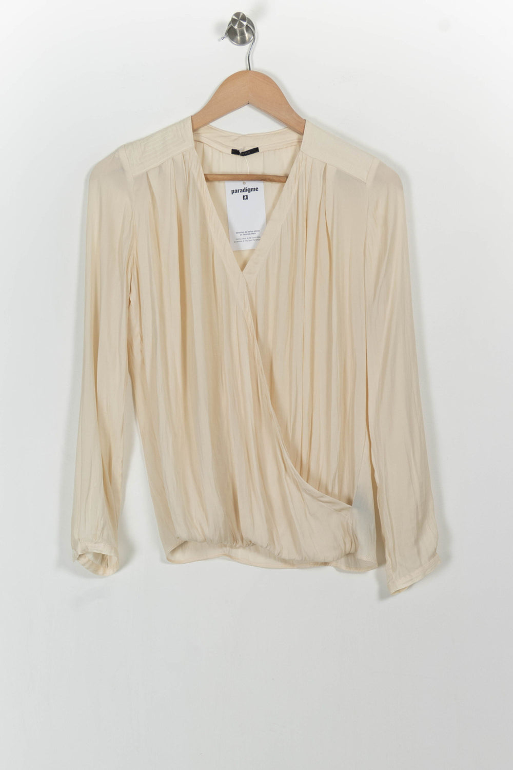 Blouse Beige - Taille L/40 de la marque IKKS | PARAD104151 - Vendu par Paradigme - Image 2