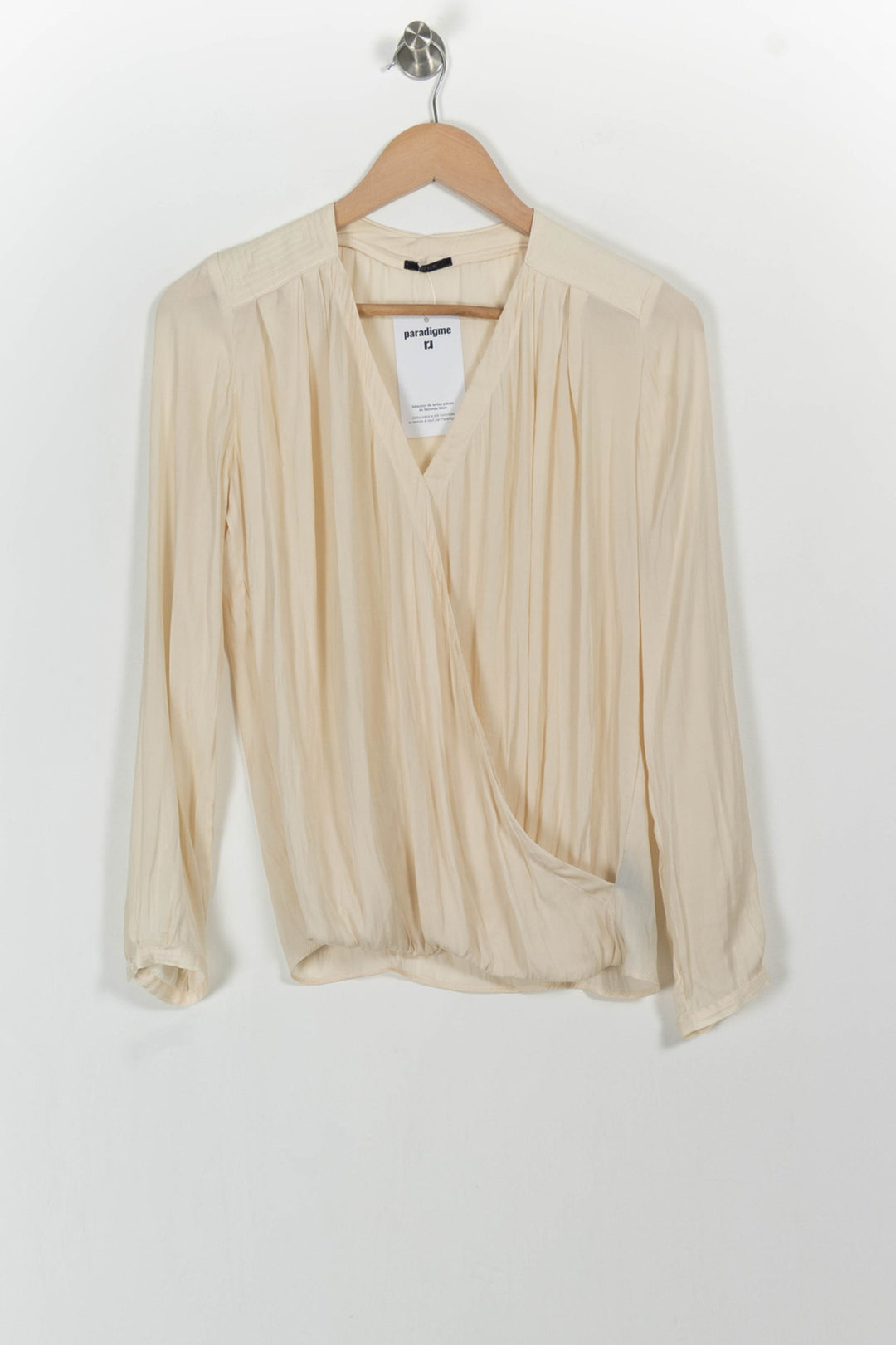 Blouse Beige - Taille L/40 de la marque IKKS | PARAD104151 - Vendu par Paradigme - Image 2