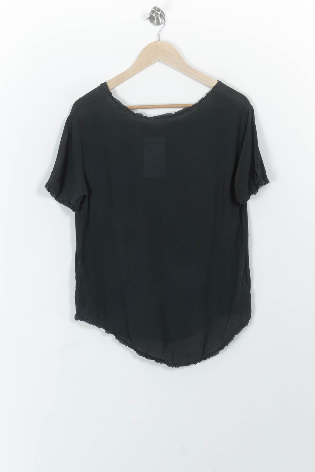 T-shirt Noir - Taille S/36 de la marque American Vintage | PARAD104160 - Vendu par Paradigme - Image 4