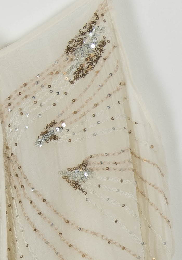 Top à Bretelles Beige - Taille S/36 de la marque Mes Demoiselles Paris | PARAD104164 - Vendu par Paradigme - Image 3
