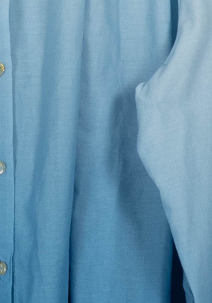 Blouse Bleue - Taille S/36 de la marque Imprevu | PARAD104166 - Vendu par Paradigme - Image 3