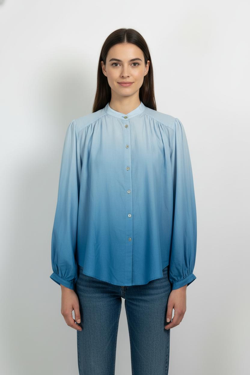 Blouse Bleue - Taille S/36 de la marque Imprevu | PARAD104166 - Vendu par Paradigme - Image 1