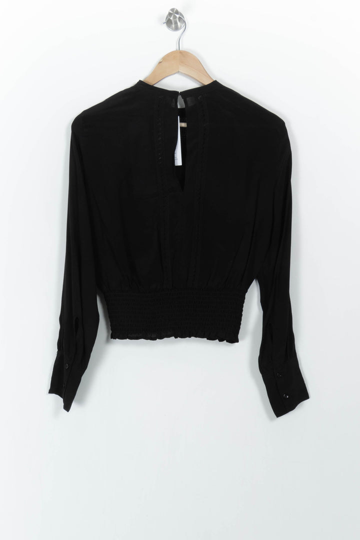 Blouse Noire - Taille S/36 de la marque IRO | PARAD104167 - Vendu par Paradigme - Image 4