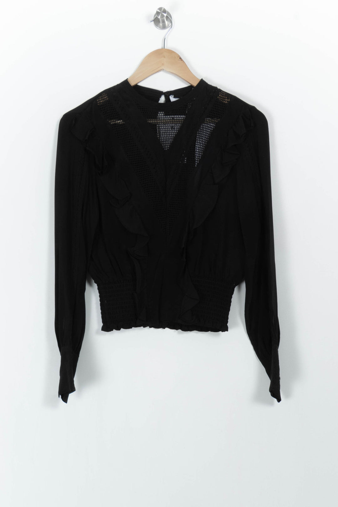 Blouse Noire - Taille S/36 de la marque IRO | PARAD104167 - Vendu par Paradigme - Image 2