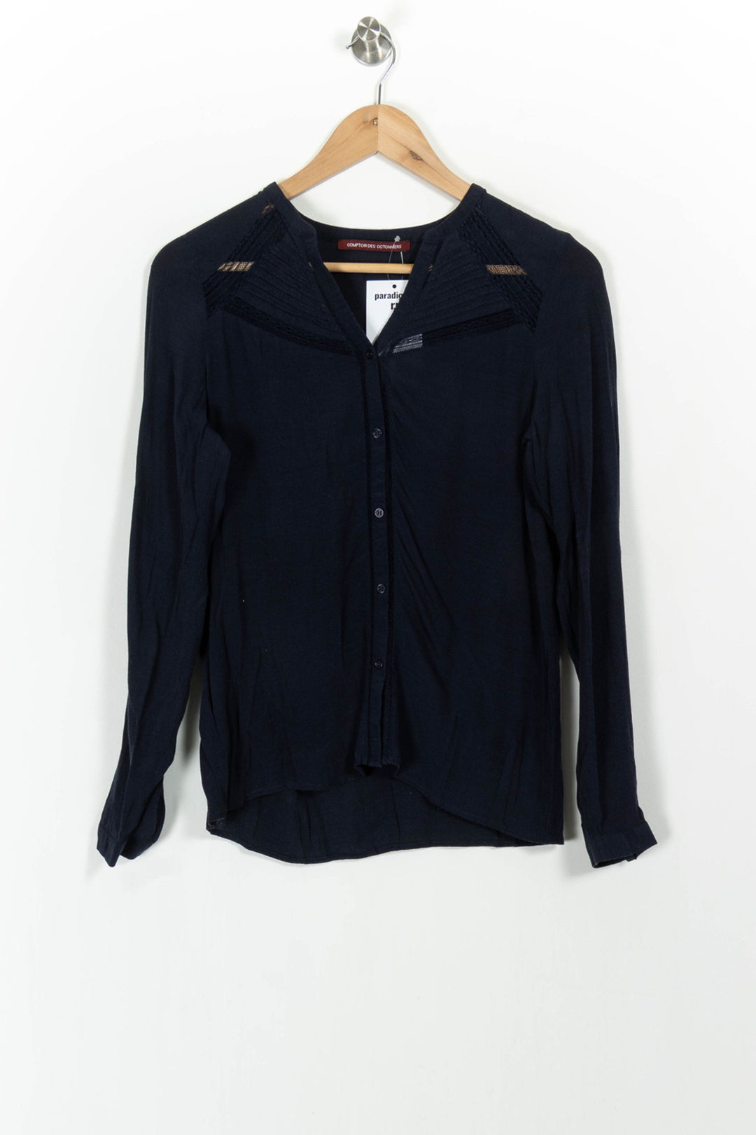 Blouse Bleue - Taille S/36 de la marque Comptoir des Cotonniers | PARAD104168 - Vendu par Paradigme - Image 2
