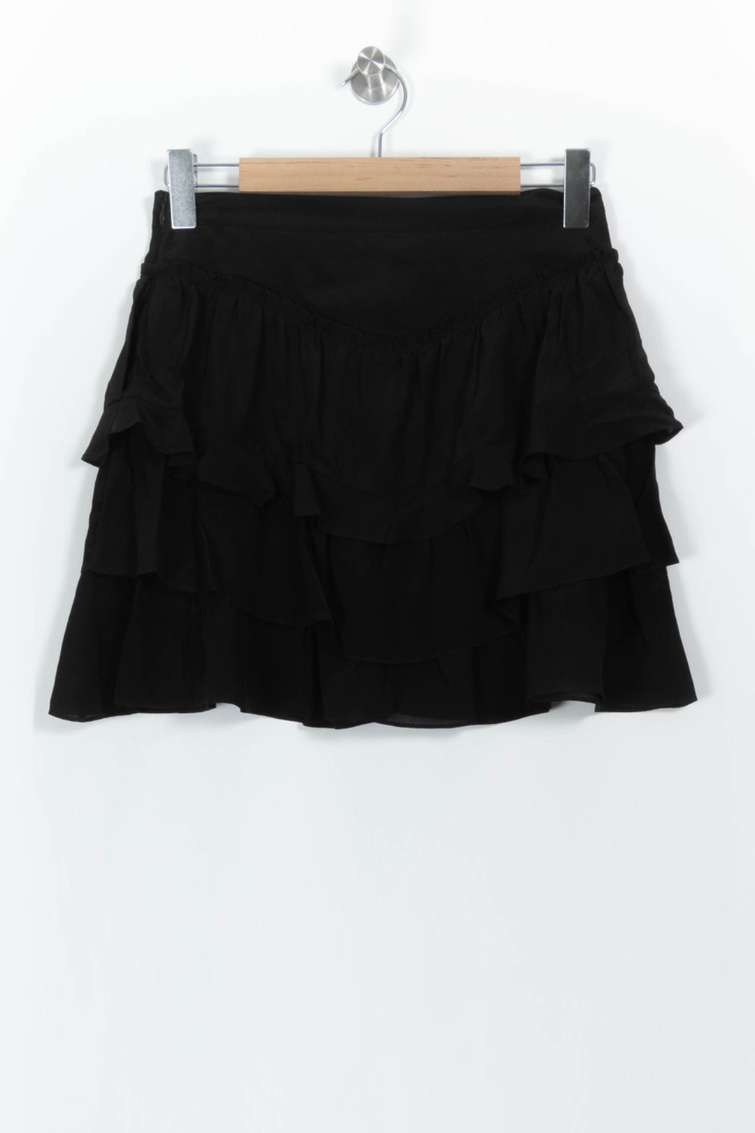 Jupe Volantée Noire - Taille M/38 de la marque IRO | PARAD104170 - Vendu par Paradigme - Image 4