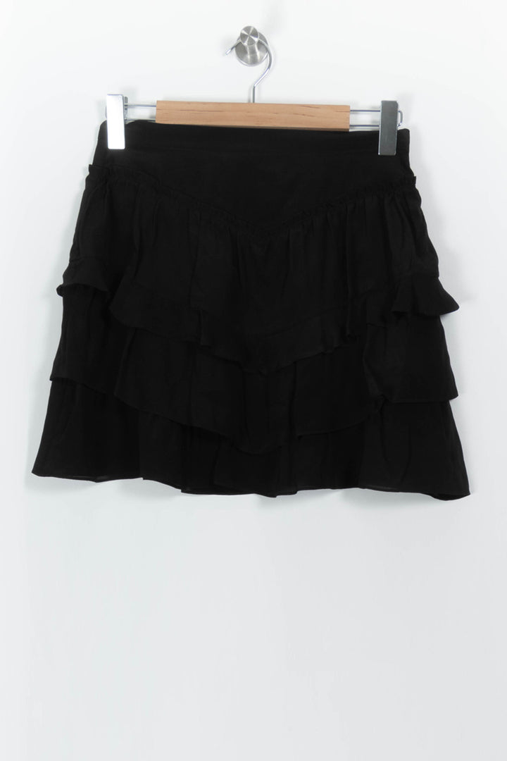 Jupe Volantée Noire - Taille M/38 de la marque IRO | PARAD104170 - Vendu par Paradigme - Image 2