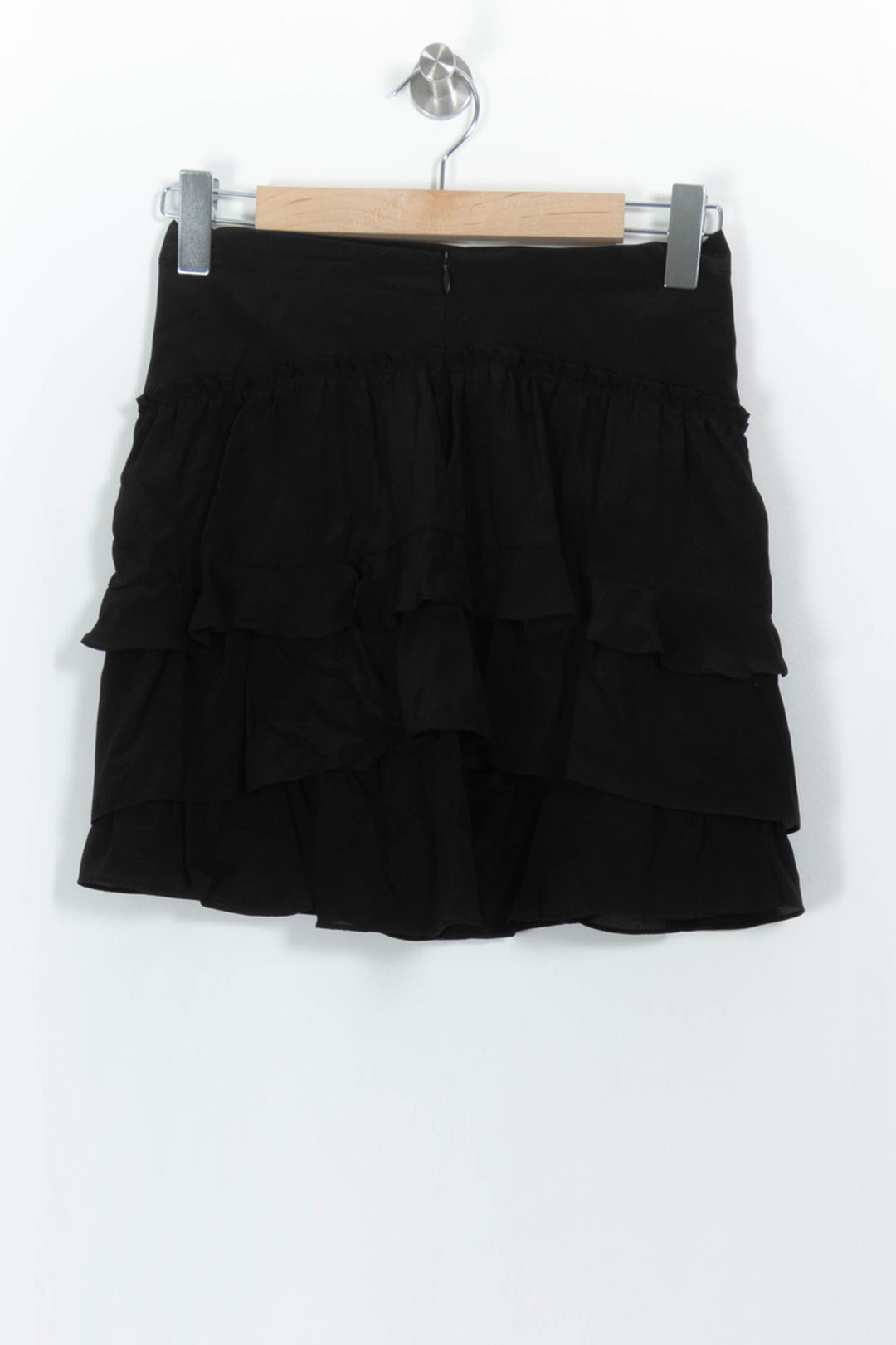 Jupe Volantée Noire - Taille S/36 de la marque IRO | PARAD104171 - Vendu par Paradigme - Image 4
