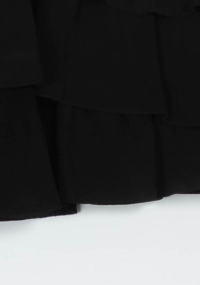 Jupe Volantée Noire - Taille S/36 de la marque IRO | PARAD104171 - Vendu par Paradigme - Image 3