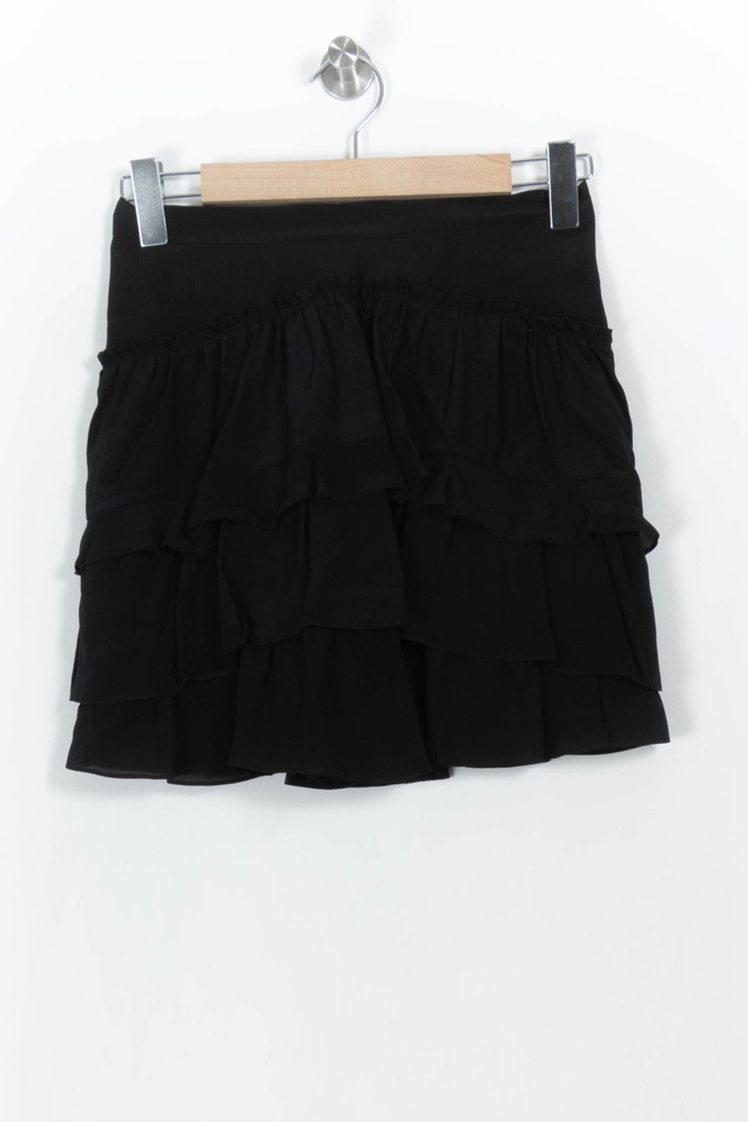 Jupe Volantée Noire - Taille S/36 de la marque IRO | PARAD104171 - Vendu par Paradigme - Image 2