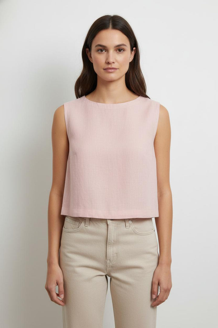 Crop Top Rose - Taille M/38 de la marque Kookai | PARAD104172 - Vendu par Paradigme - Image 1