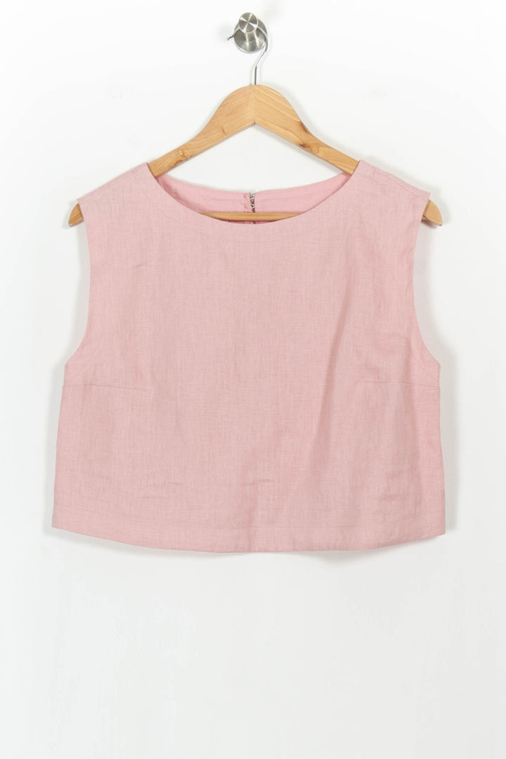 Crop Top Rose - Taille M/38 de la marque Kookai | PARAD104172 - Vendu par Paradigme - Image 2