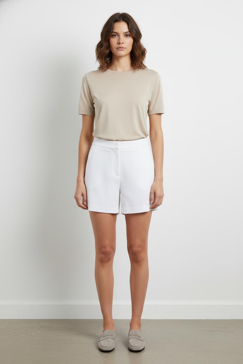 Short Blanc - Taille M/38 de la marque Kookai | PARAD104173 - Vendu par Paradigme - Image 1