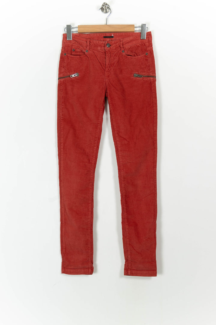 Pantalon Rouge - Taille S/36 de la marque IKKS | PARAD104176 - Vendu par Paradigme - Image 2