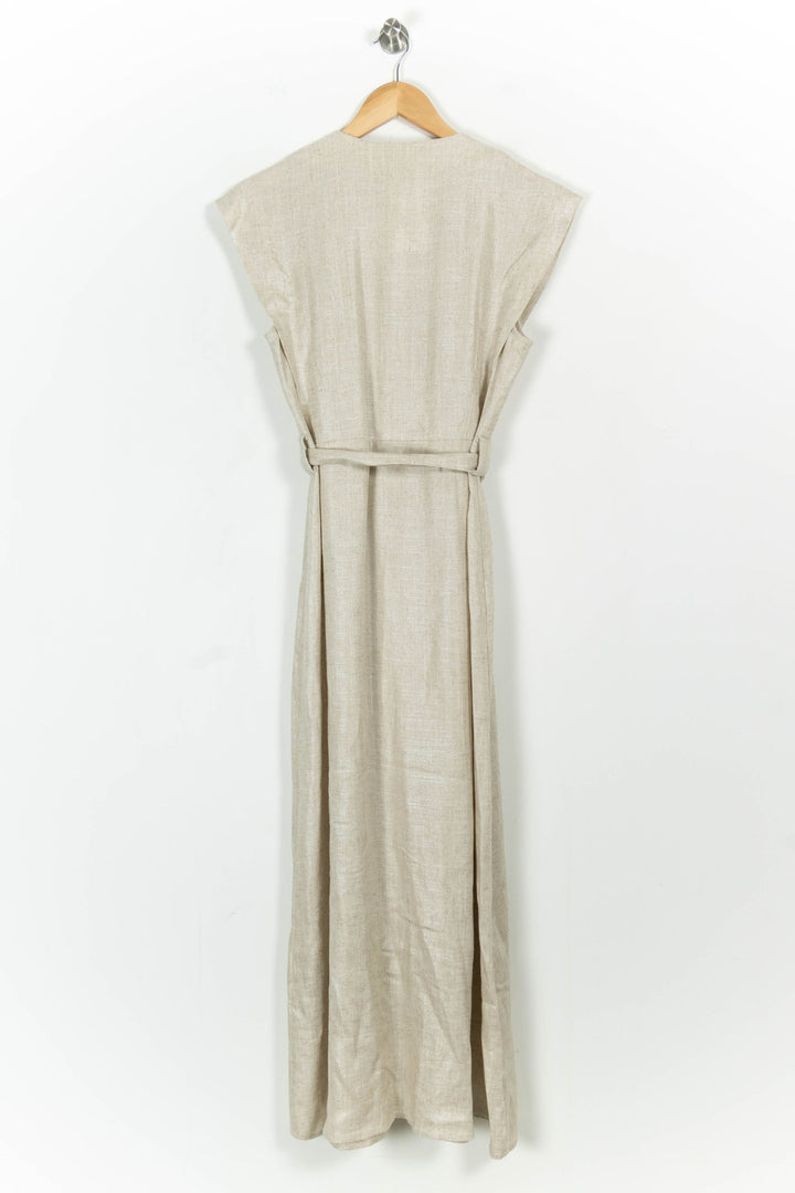 Robe Longue Dorée - Taille M/38 de la marque La Fée Maraboutée | PARAD104183 - Vendu par Paradigme - Image 4