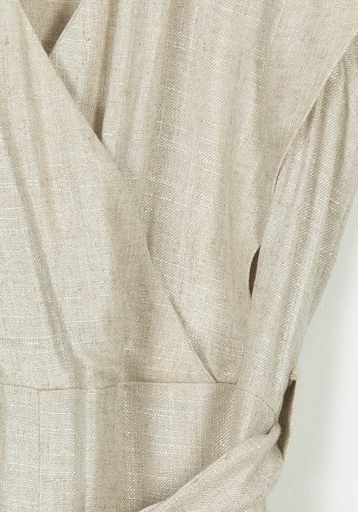 Robe Longue Dorée - Taille M/38 de la marque La Fée Maraboutée | PARAD104183 - Vendu par Paradigme - Image 3