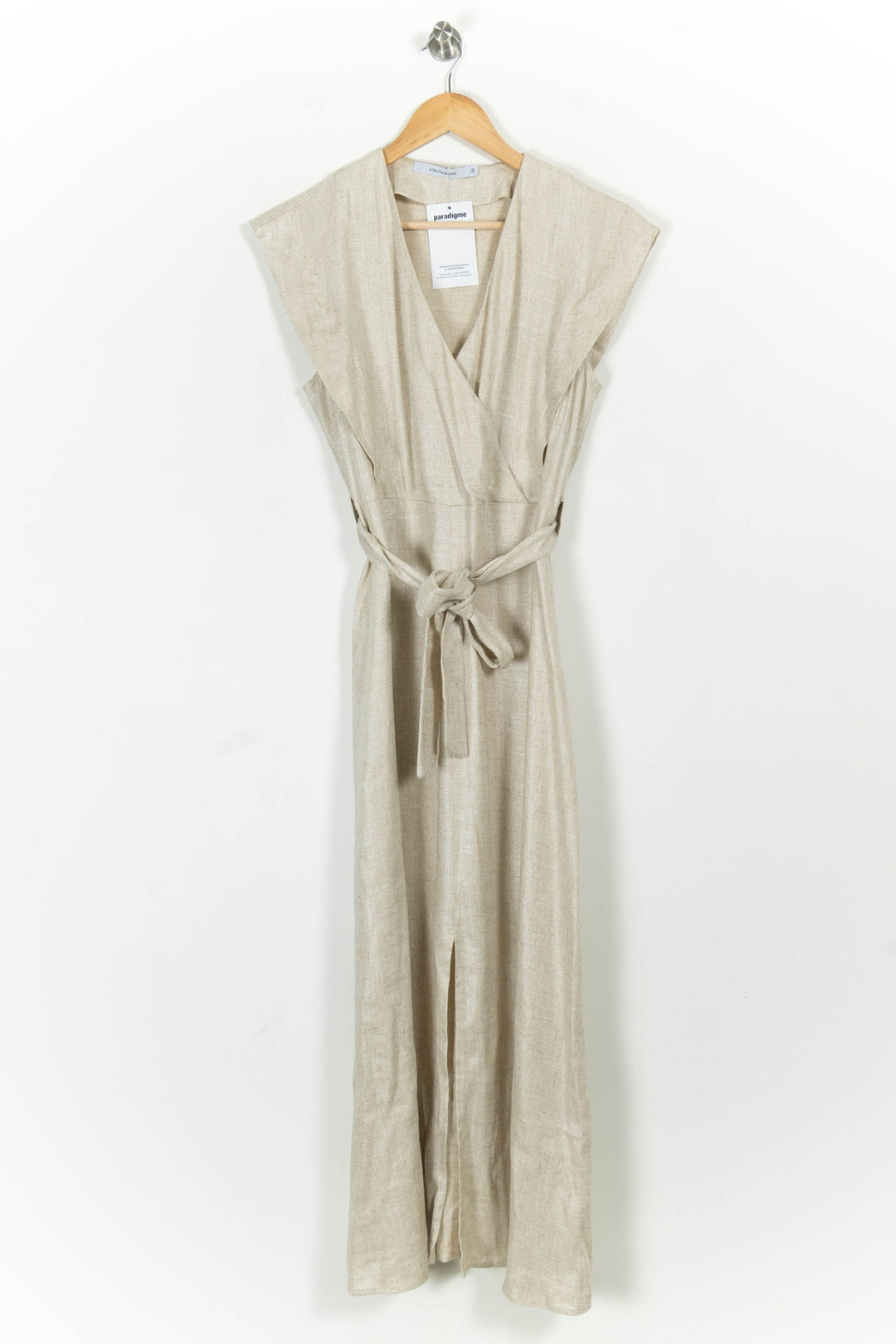 Robe Longue Dorée - Taille M/38 de la marque La Fée Maraboutée | PARAD104183 - Vendu par Paradigme - Image 2