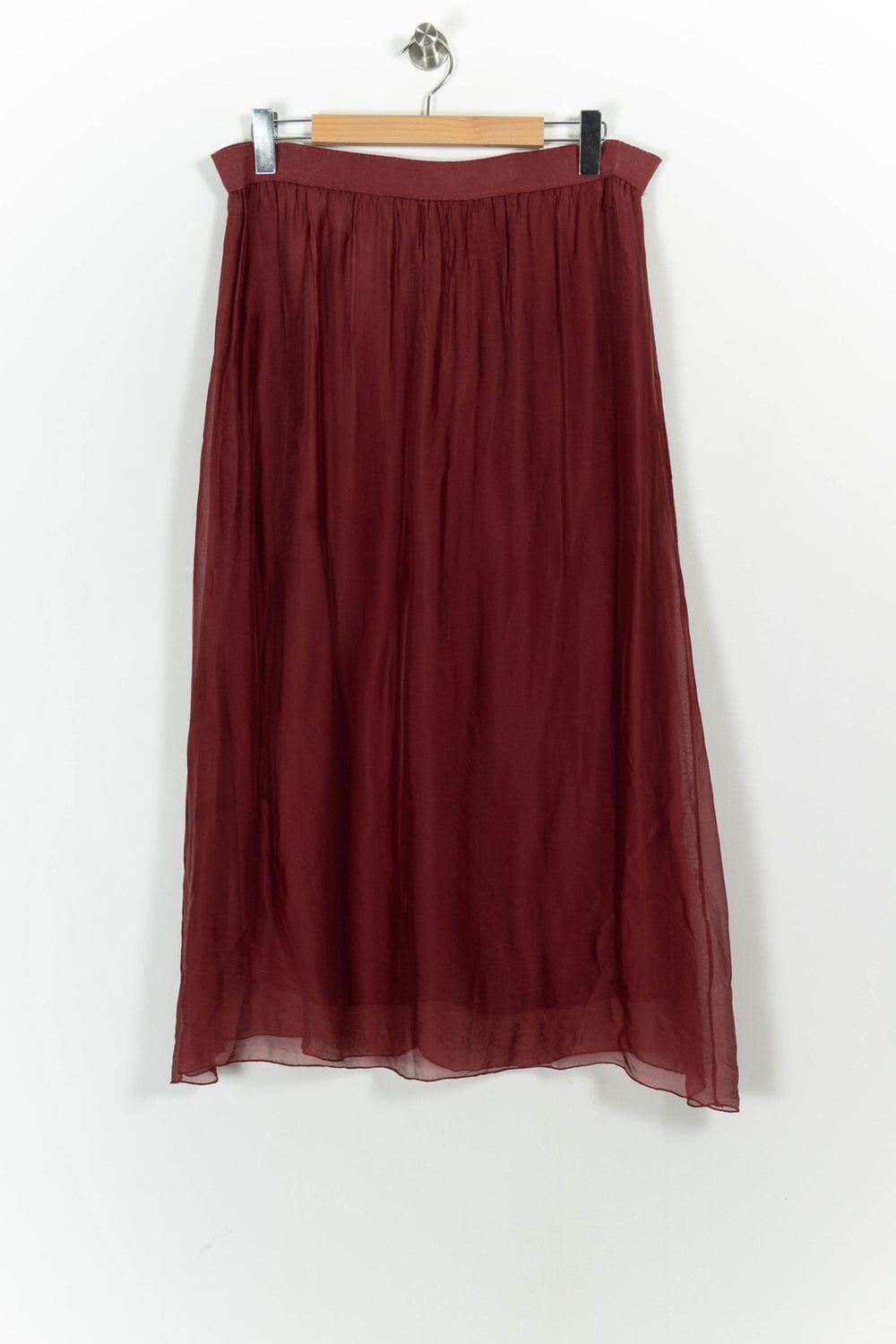 Jupe Longue Bordeaux - Taille S/36 de la marque La Fée Maraboutée | PARAD104186 - Vendu par Paradigme - Image 2