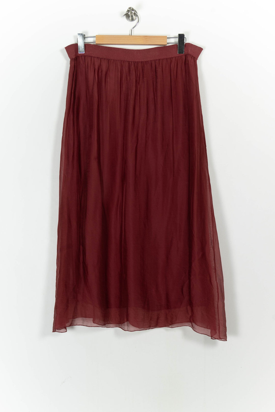 Jupe Longue Bordeaux - Taille S/36 de la marque La Fée Maraboutée | PARAD104186 - Vendu par Paradigme - Image 2
