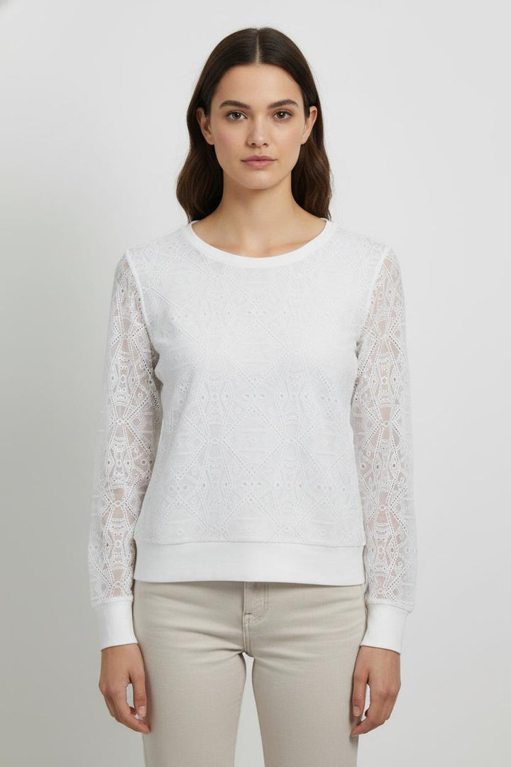 Blouse Blanche - Taille S/36 de la marque IKKS | PARAD104187 - Vendu par Paradigme - Image 1