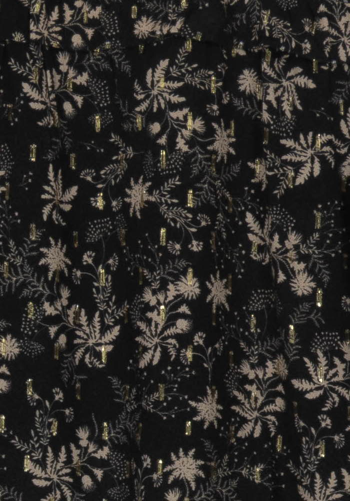 Blouse Noire et Beige - Taille L/40 de la marque La Fée Maraboutée | PARAD104191 - Vendu par Paradigme - Image 3