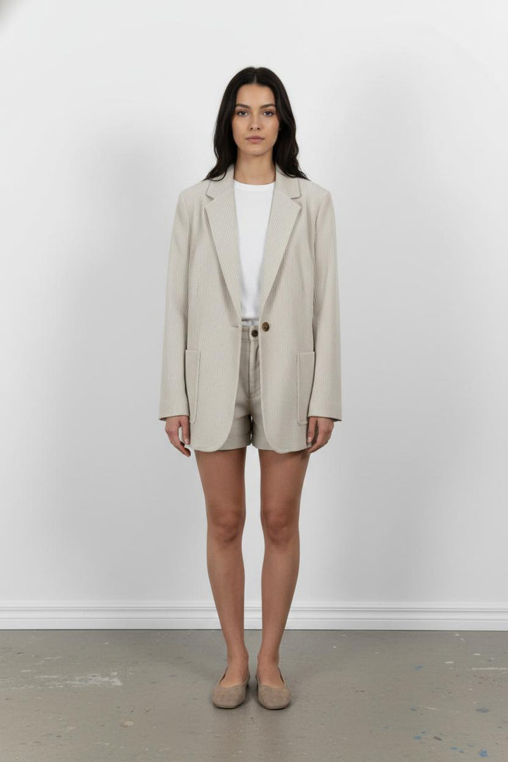 Blazer Beige - Taille M/38 de la marque La Fée Maraboutée | PARAD104192 - Vendu par Paradigme - Image 1