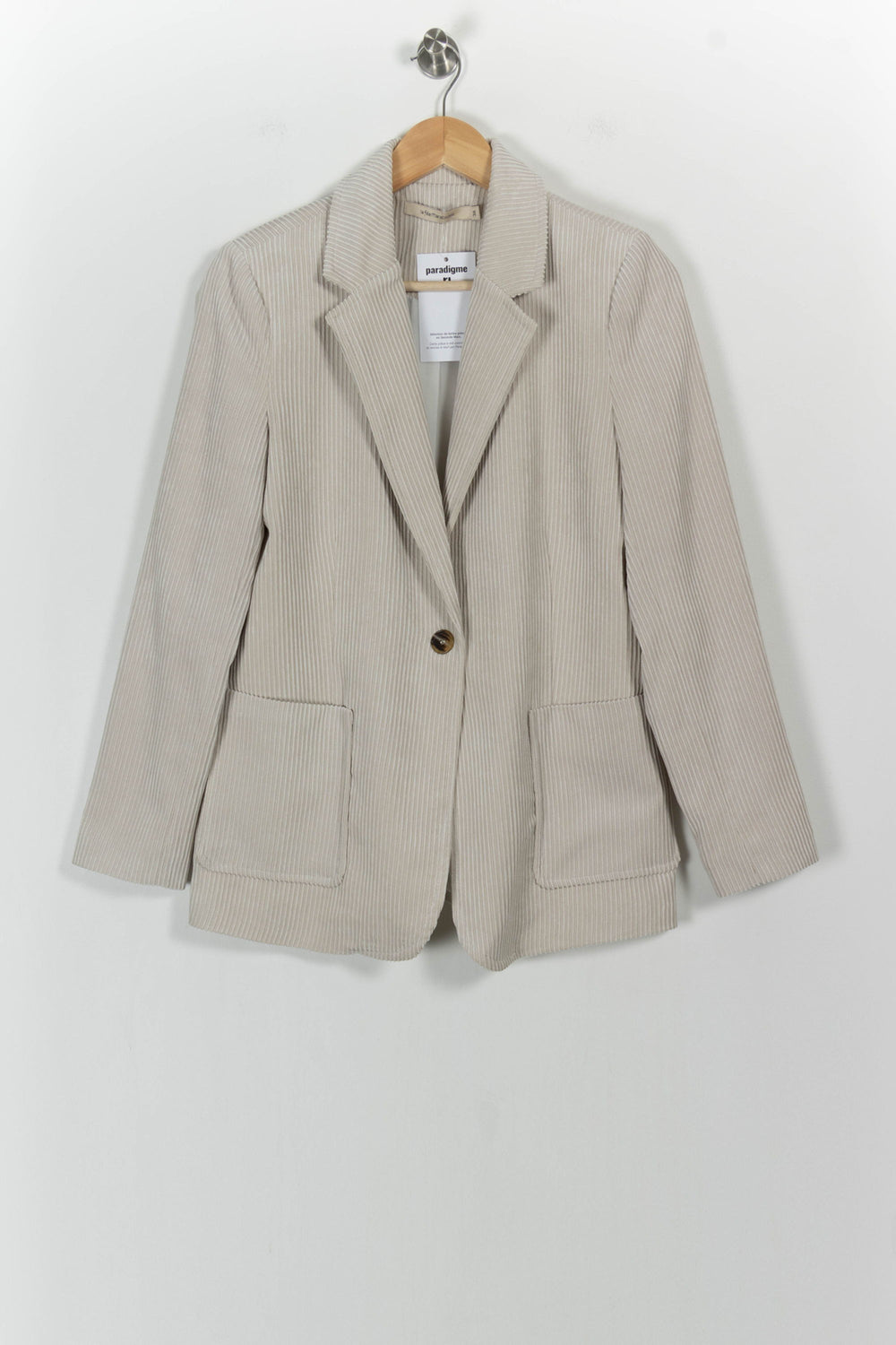 Blazer Beige - Taille M/38 de la marque La Fée Maraboutée | PARAD104192 - Vendu par Paradigme - Image 2