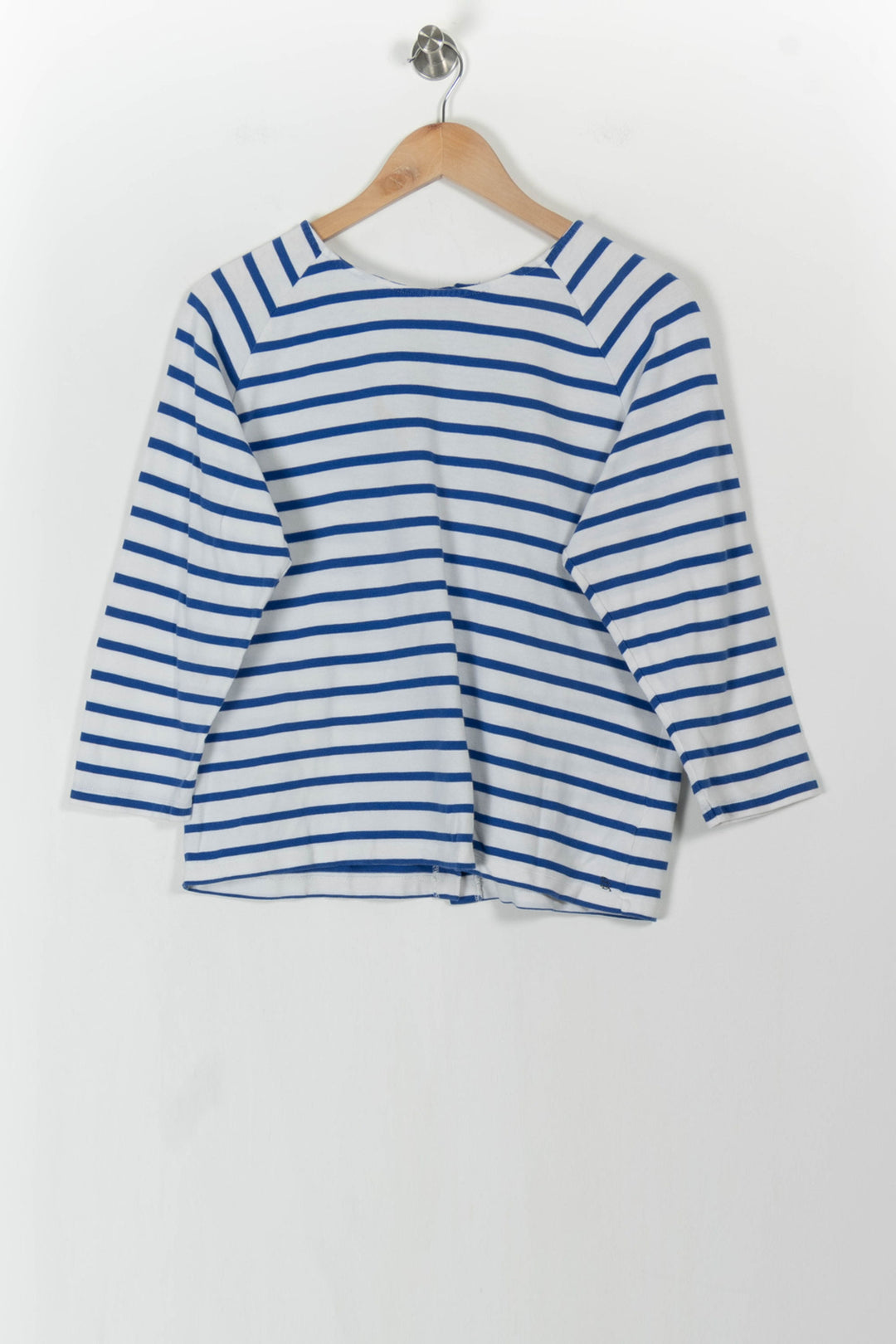 Marinière Blanche et Bleue - Taille M/38 de la marque Bellerose | PARAD104199 - Vendu par Paradigme - Image 2