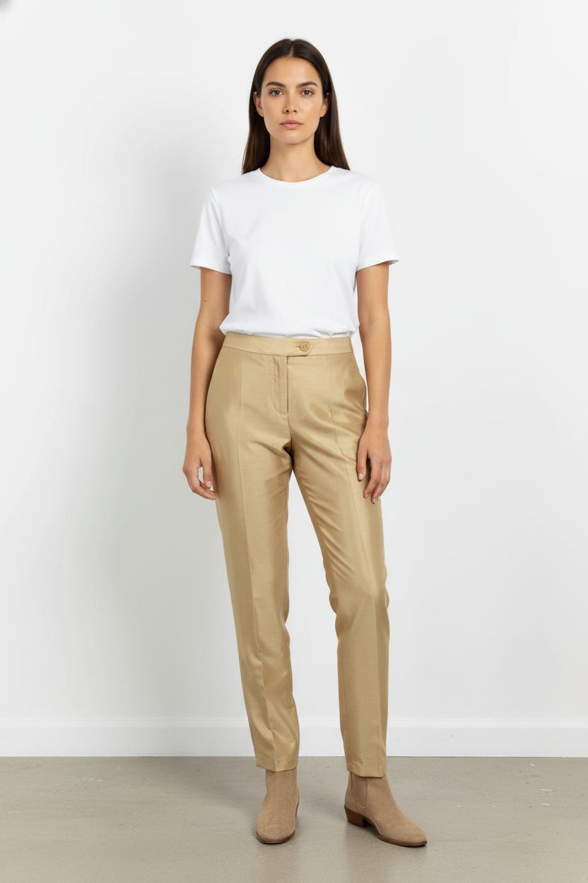 Pantalon Or - Taille M/38 de la marque Imprevu | PARAD104207 - Vendu par Paradigme - Image 1