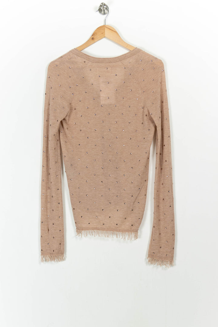 Pull Beige - Taille M/38 de la marque Zadig&Voltaire | PARAD104209 - Vendu par Paradigme - Image 4