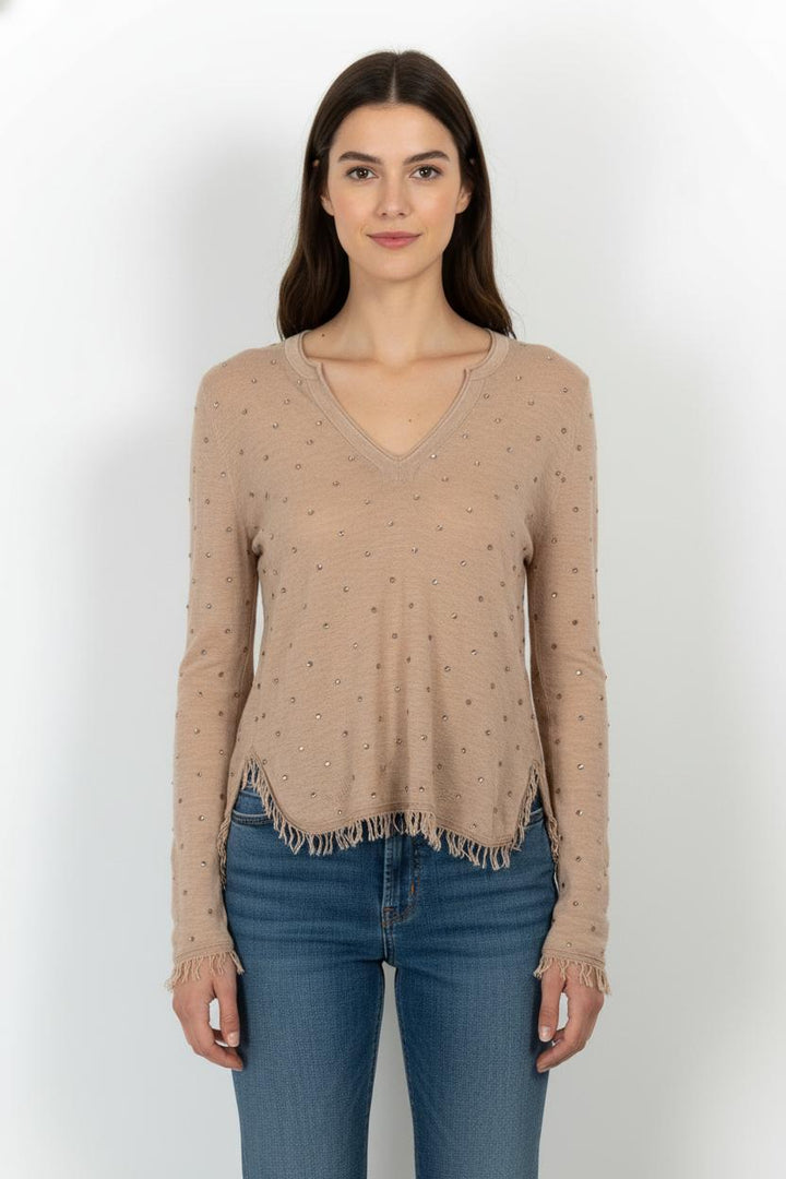 Pull Beige - Taille M/38 de la marque Zadig&Voltaire | PARAD104209 - Vendu par Paradigme - Image 1