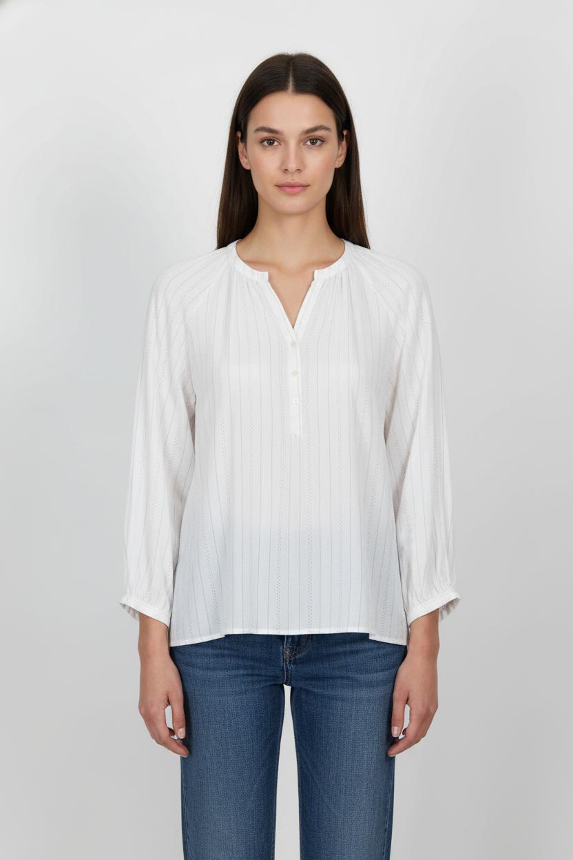 Blouse Blanche - Taille XL/42 de la marque Caroll | PARAD104210 - Vendu par Paradigme - Image 1