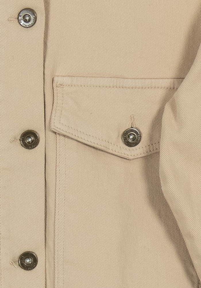 Veste Coupe Jean Beige - Taille L/40 de la marque La Fée Maraboutée | PARAD104212 - Vendu par Paradigme - Image 3